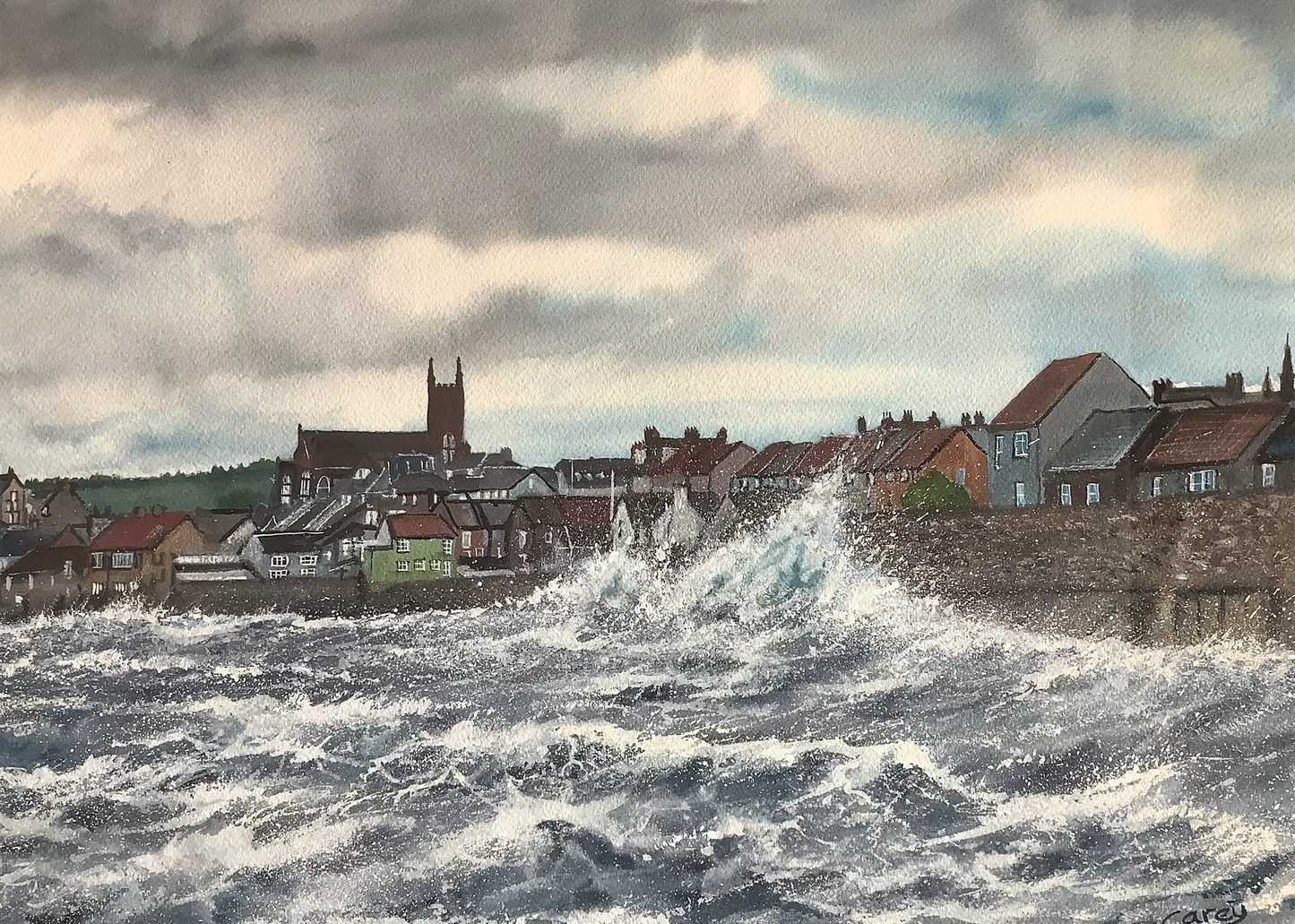 Foaming Seas of East Lothian