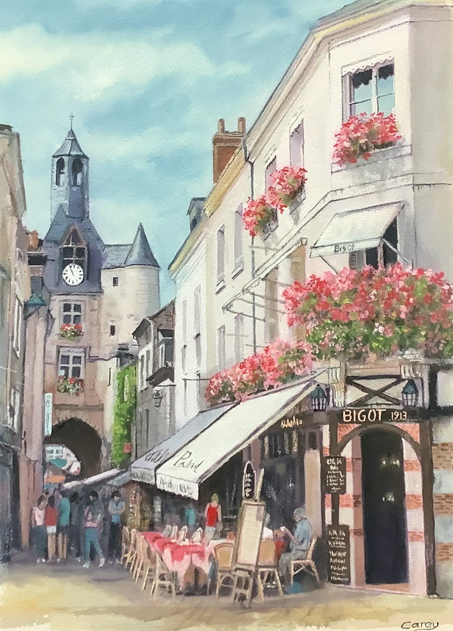Café Charm on Rue Nationale