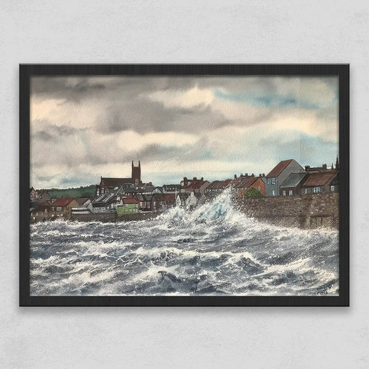 Foaming Seas of East Lothian