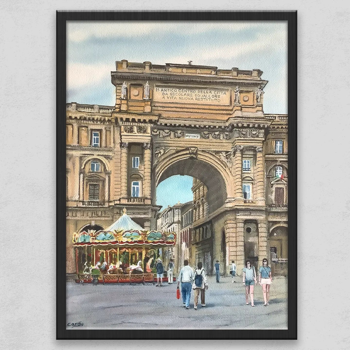 Florence Piazza della Repubblica