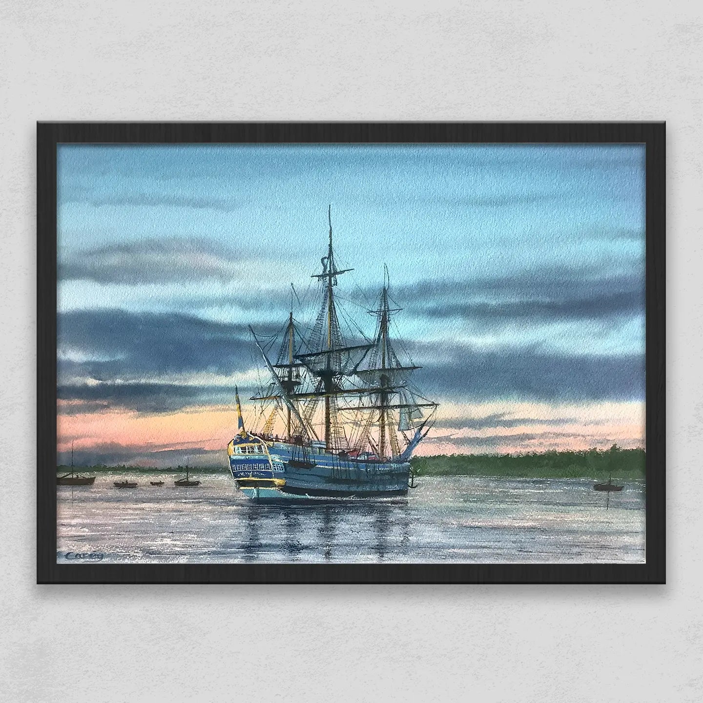 Sailing on the ebb tide