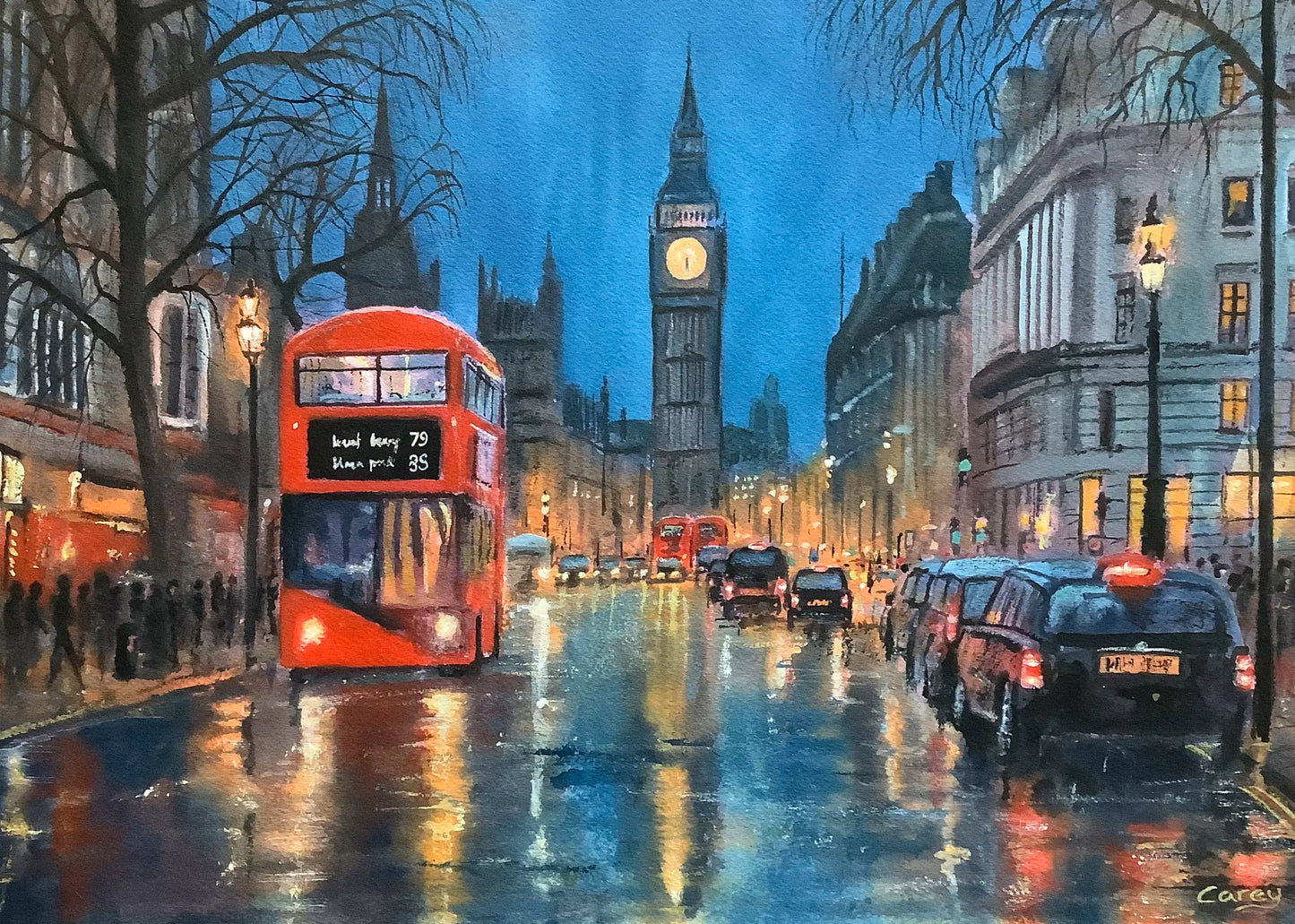Streets of London | Full Painting
