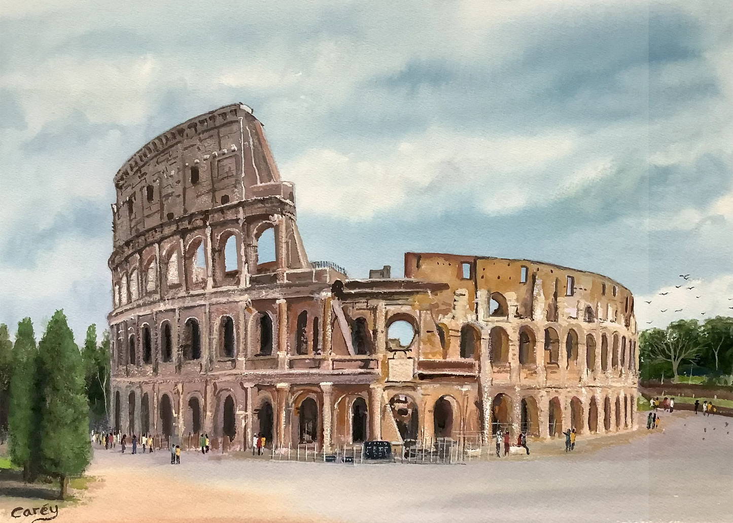 The Roman Colosseum