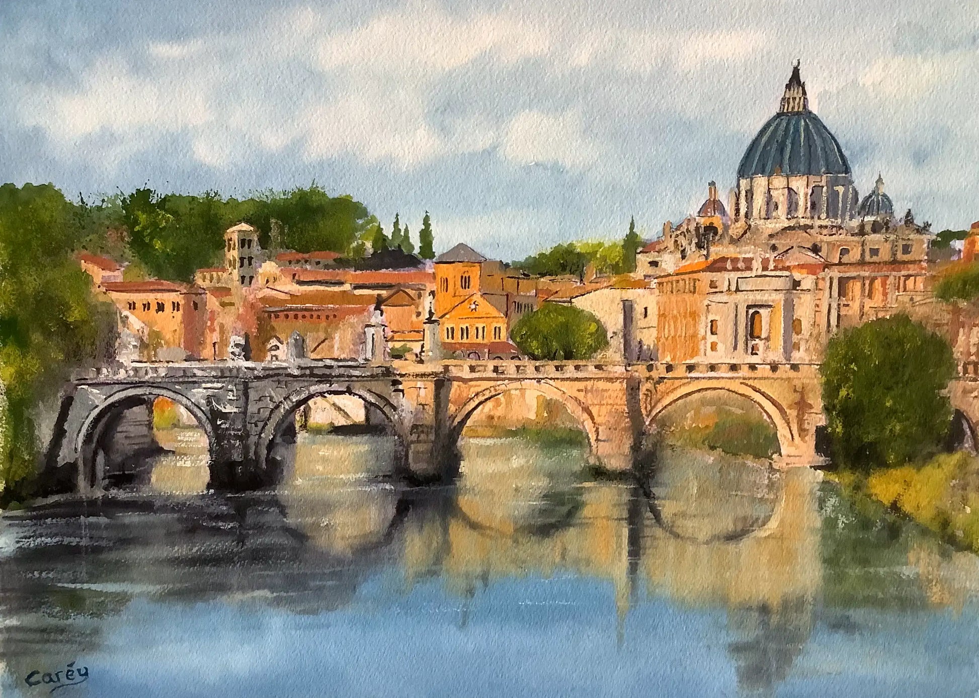 The Vatican Full Painting