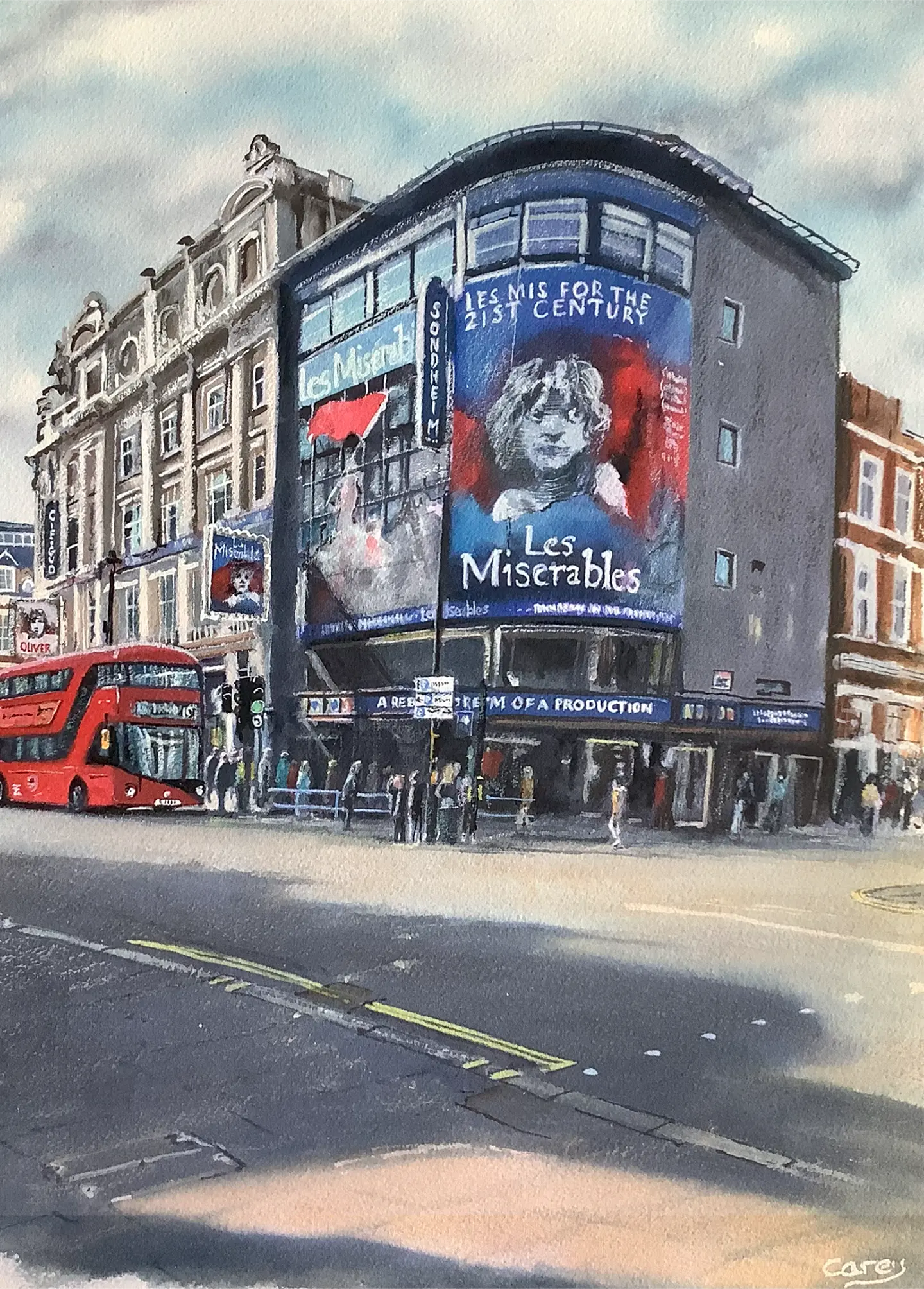 West End theatre with Les Misérables and Oliver