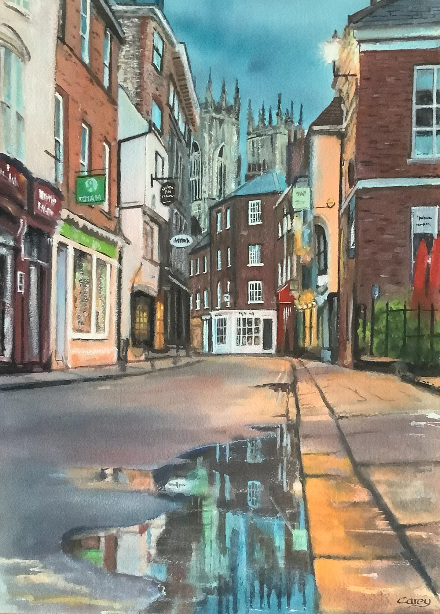 York City, After the Rain