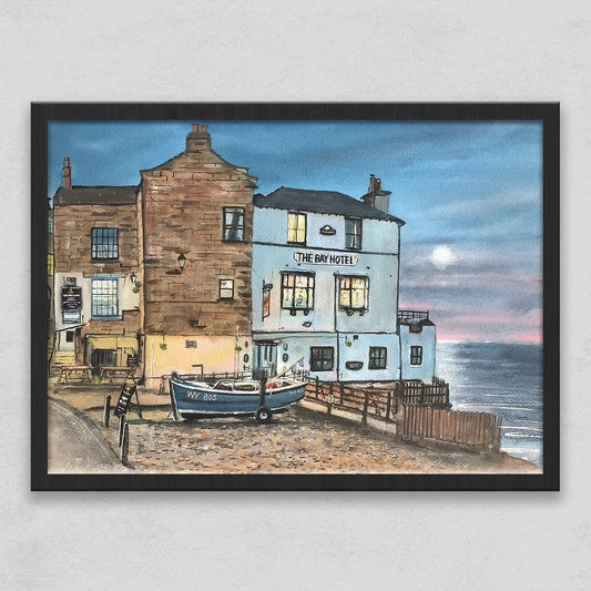 Sunset on Robin Hoods Bay